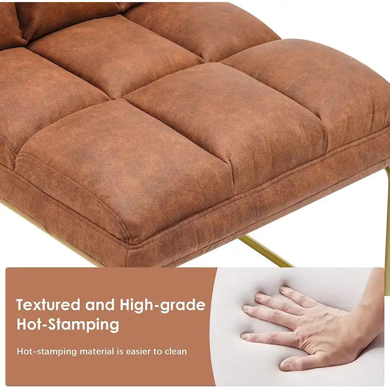 Fauteuil d'appoint avec pouf, canapé-lit, 4013