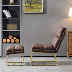 Fauteuil d'appoint avec pouf, canapé-lit, 4013