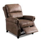 Fauteuil inclinable Pushback avec rivets décoratifs - Lot de 2