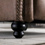 Fauteuil inclinable Pushback avec rivets décoratifs - Lot de 2