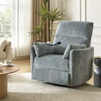 Fauteuil inclinable berçant pivotant 38 avec ports USB pour chambre de bébé