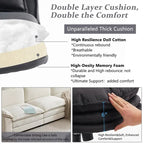 Chaise de bureau ergonomique sans accoudoirs en polyester avec roulettes