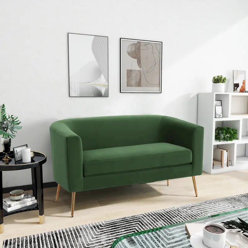 Causeuse en tissu