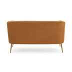 Causeuse en tissu