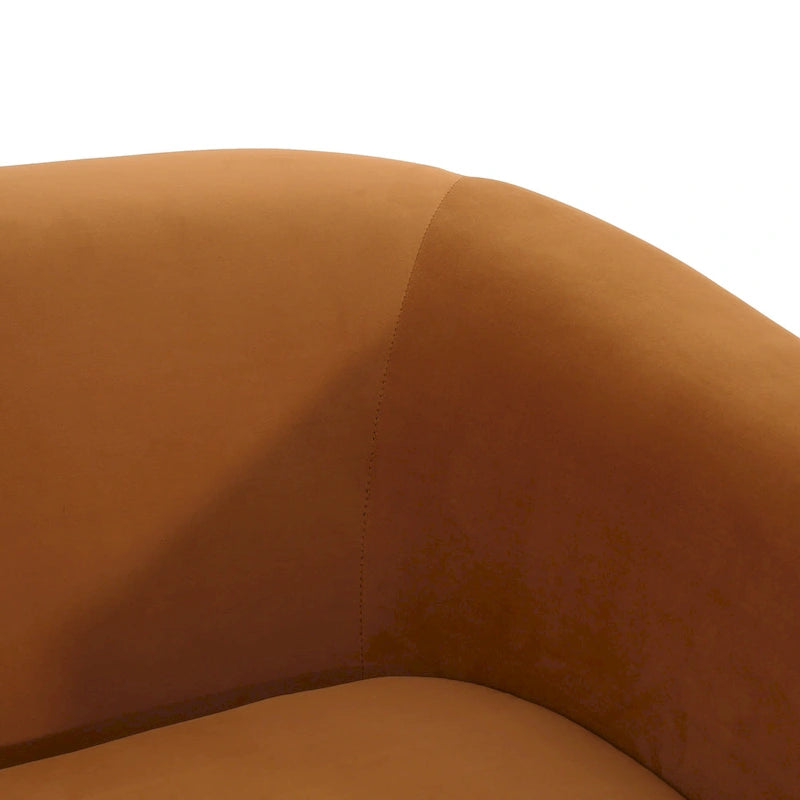 Causeuse en tissu
