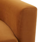 Causeuse en tissu