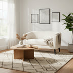 Causeuse en tissu