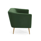 Causeuse en tissu