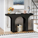 Console d'entrée, table de couloir moderne derrière le canapé