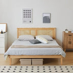 Lits en bois sans pied de lit