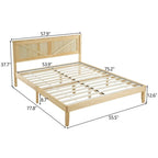 Lits en bois sans pied de lit